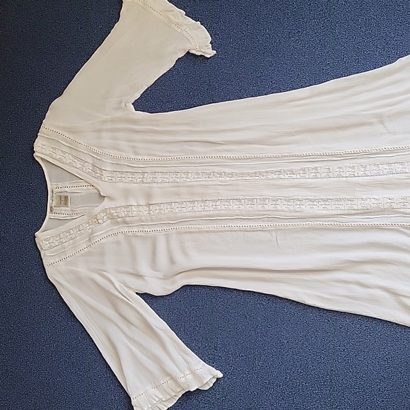 White see through cover up dress - Picture 2 of 7